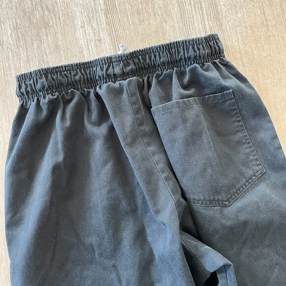 Mens Uncommon Threads Black Chef Pants - M - Picture 5 of 9